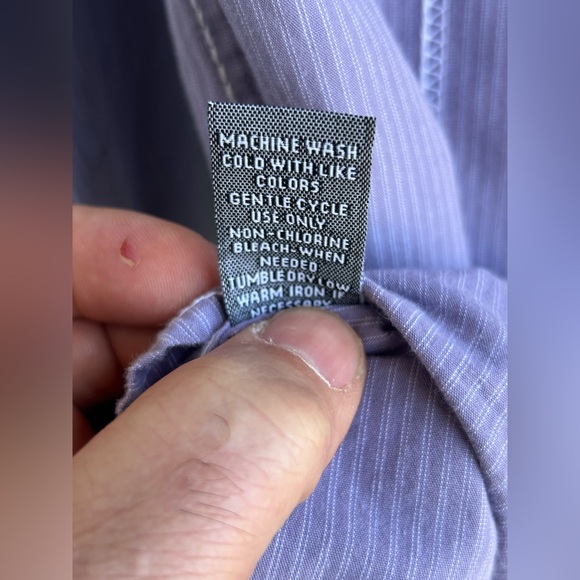 BKE | Men's Purple Western Shirt | Size Large - Picture 5 of 6